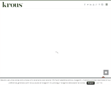 Tablet Screenshot of krous.es
